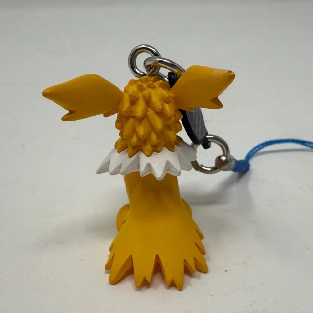 Pokémon Jolteon Mini Figure with Blue Strap and Tag TOMY 2017